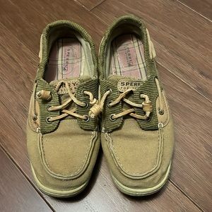 Tan Sperry Top-Sider